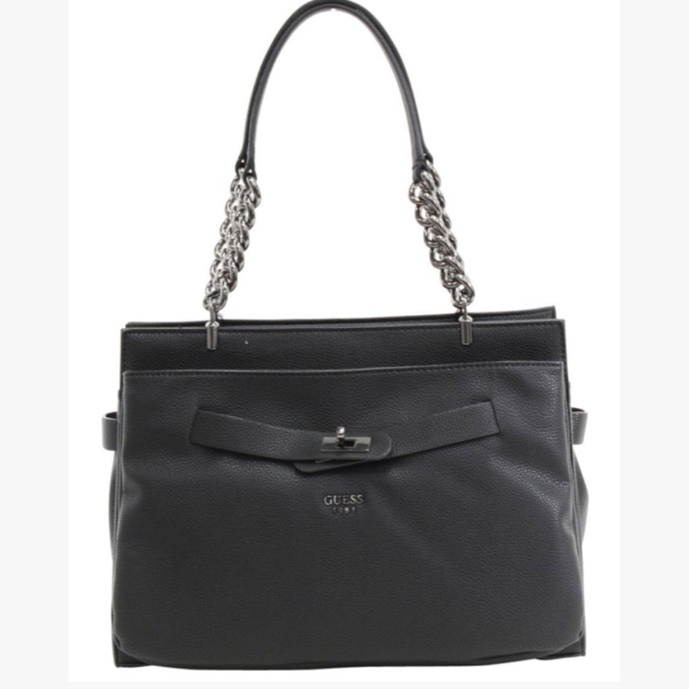 Guess Black Darby Handbag- NWT